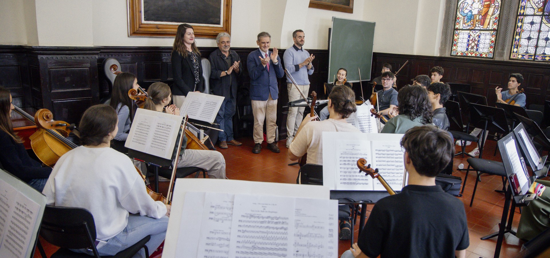 La Joven Orquesta de Gran Canaria comienza su gira insular de verano con un encuentro-convivencia en Teror