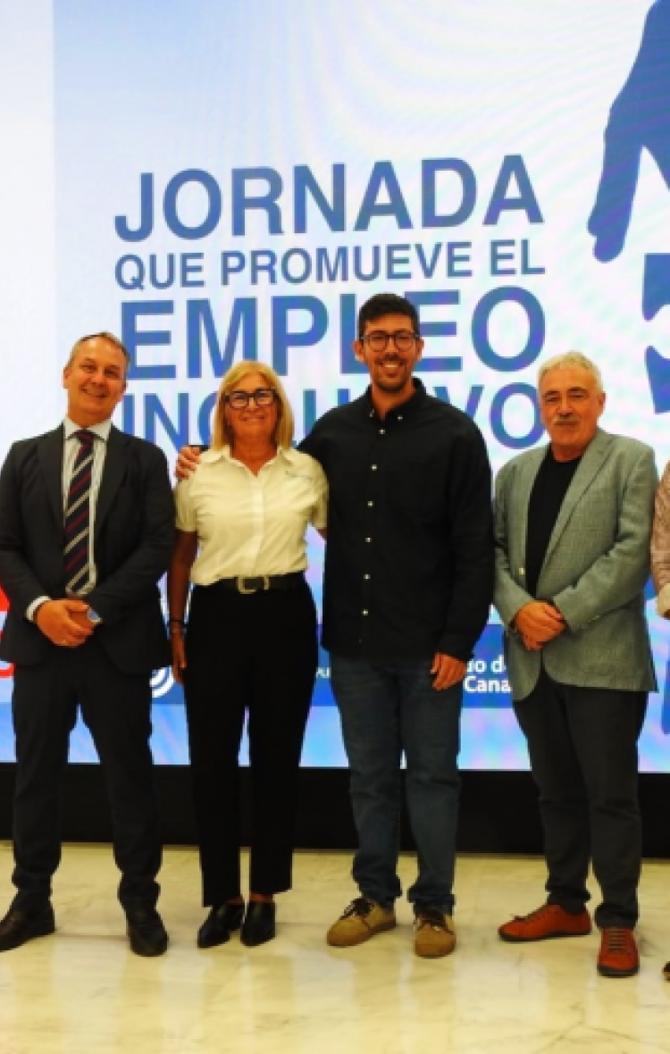 La Fundación Orquesta Filarmónica de Gran Canaria recibe un premio por su contribución al impulso del empleo inclusivo