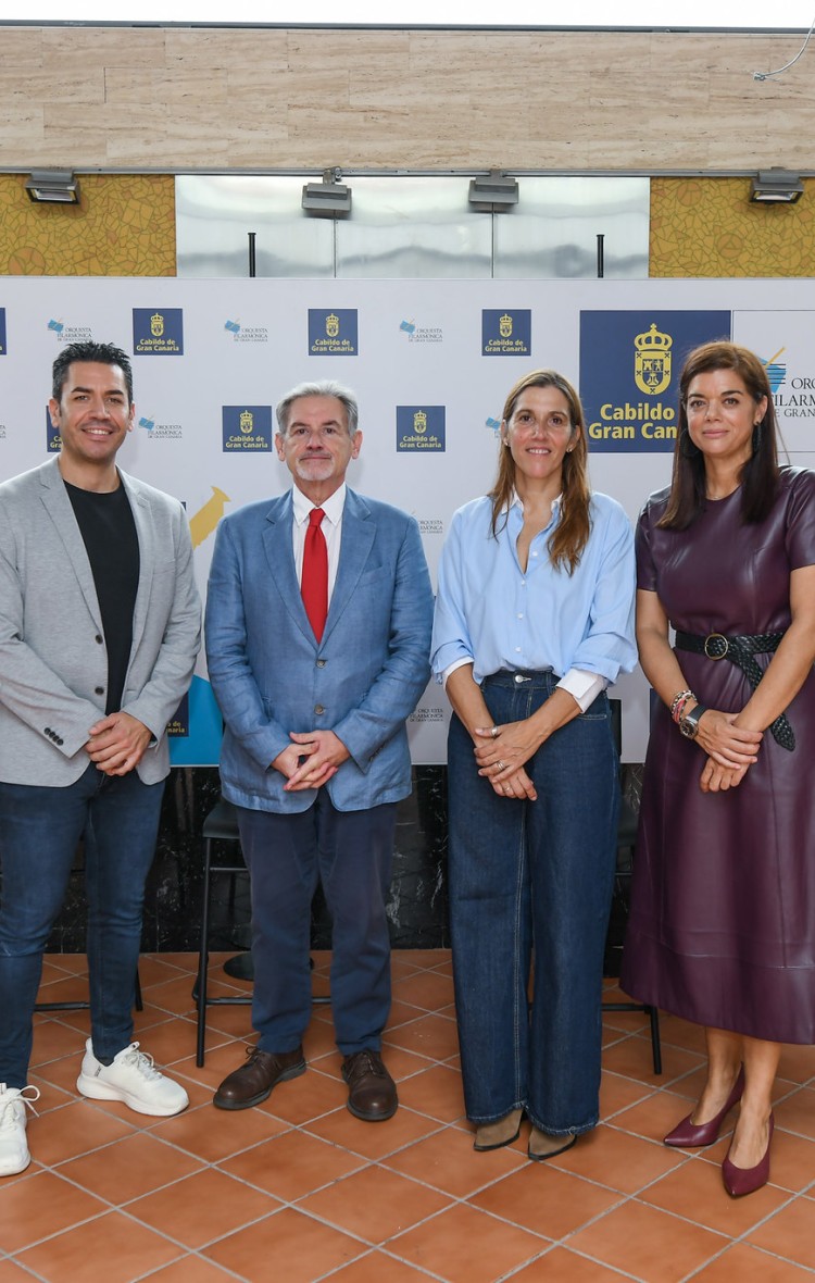 La Orquesta Filarmónica de Gran Canaria celebra el Concierto Solidario de Navidad del Cabildo de Gran Canaria y la Fundación DISA