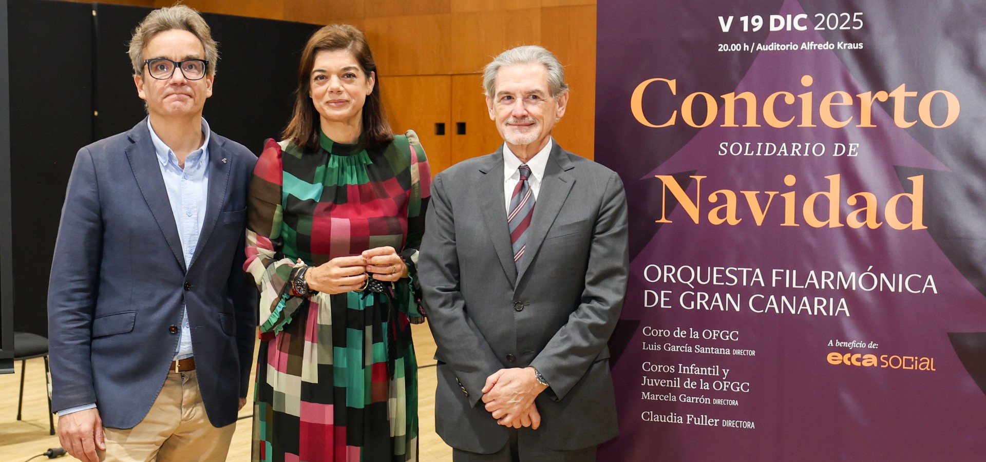 La Orquesta Filarmónica de Gran Canaria ofrece el Concierto Solidario de Navidad del Cabildo de Gran Canaria y la Fundación DISA